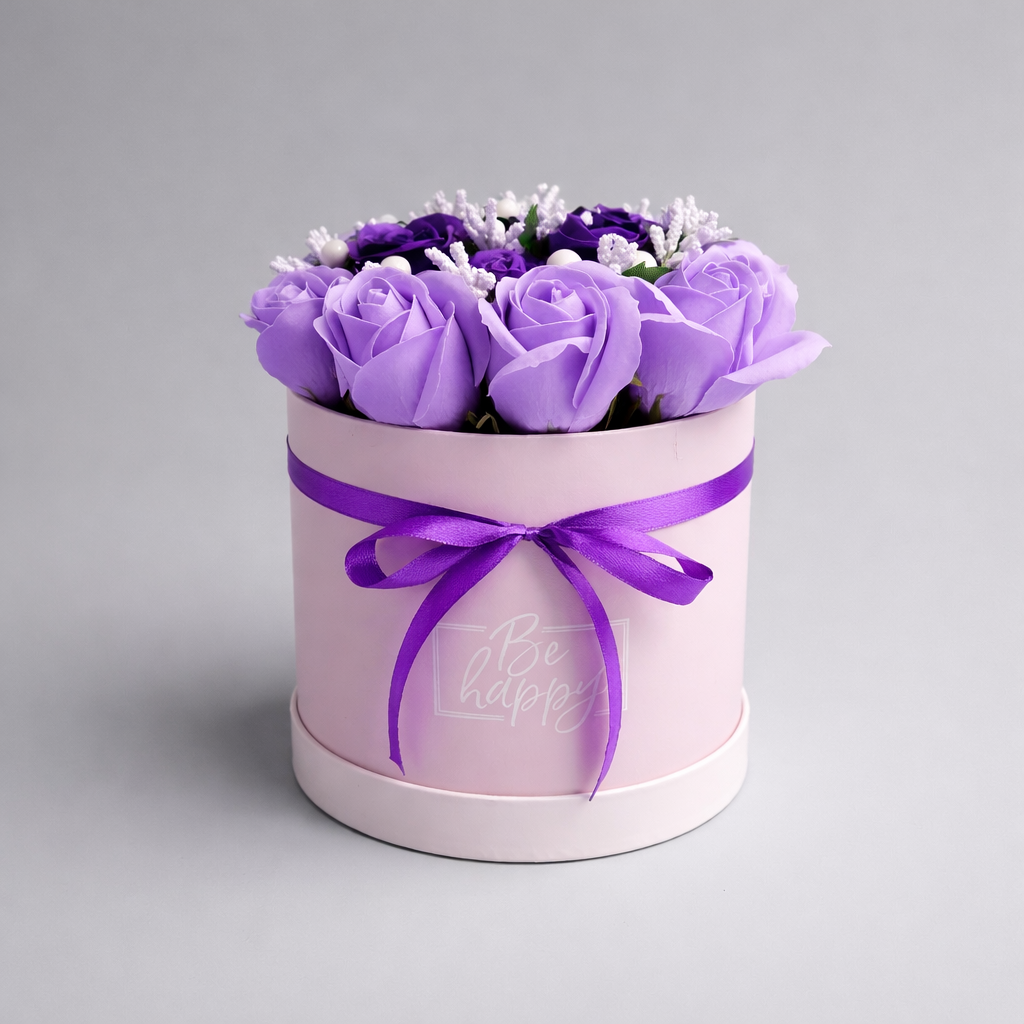 Aranjament flori cu trandafiri